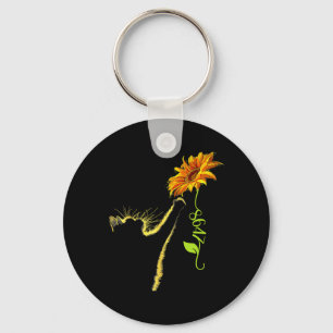 8647 Subtle Anti Trump 86 47 Sunflower Cat Lovers Key Ring