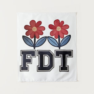 8647 Subtle Anti Trump Anti MAGA 86 47 Floral Boho Tapestry
