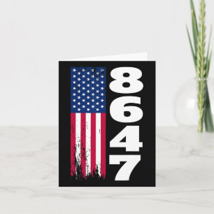 86 47 8647 Subtle Anti Trump 1 Card