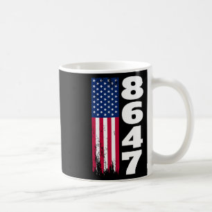 86 47 8647 Subtle Anti Trump 1 Coffee Mug