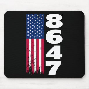 86 47 8647 Subtle Anti Trump Mouse Pad