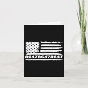 86 47 Anti-trump 8647 Subtle Anti Trump Card