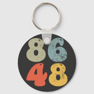 86 47 Anti Trump 8648 Retro Vintage 2028 Election Key Ring