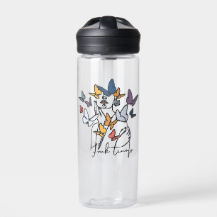 86 47 Anti Trump Floral T-Shirt, Impeach President Water Bottle