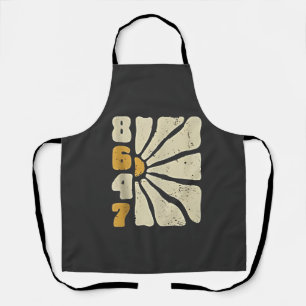86 47 Anti Trump Funny Floral Humour Apron