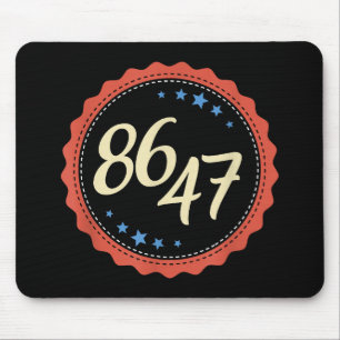 86 47 Anti Trump Funny Mouse Pad