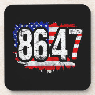 86 47 Anti Trump President Human Rights 8647 Coaster