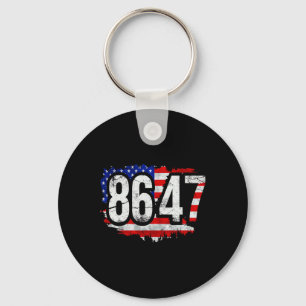 86 47 Anti Trump President Human Rights 8647 Key Ring