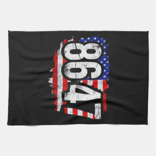 86 47 Anti Trump President Human Rights 8647 Tea Towel