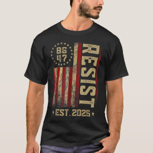 86 47 Anti Trump Resist Impeach Trump Impeach 47 U T-Shirt