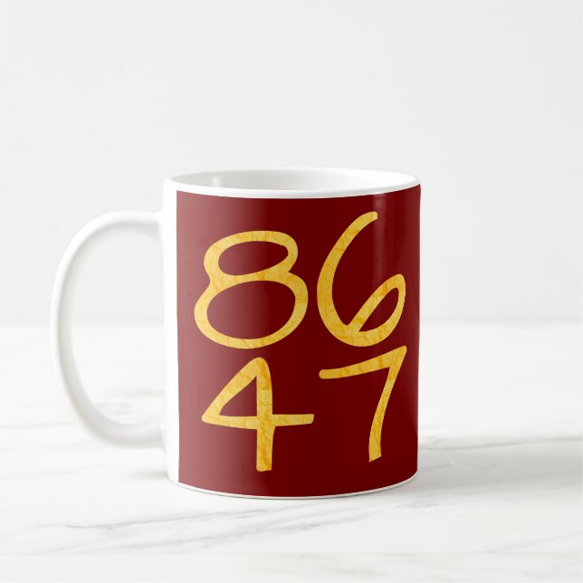 86 47 COFFEE MUG (Left)
