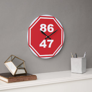 86 47 LARGE CLOCK