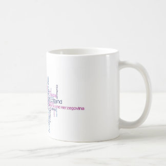 86 Countries Coffee Mug