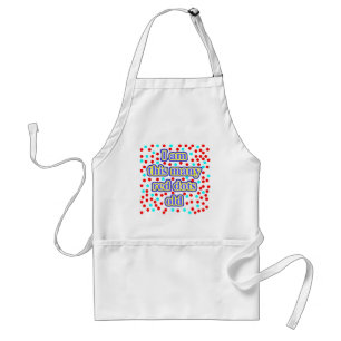 86 Red Dots Old Standard Apron