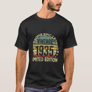 86 Year Old Legendary Retro Vintage Awesome Birthd T-Shirt