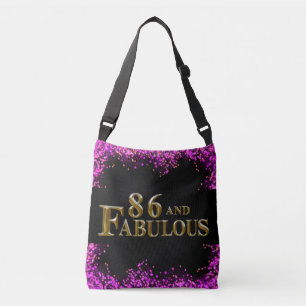 86th Birthday Crossbody Bag