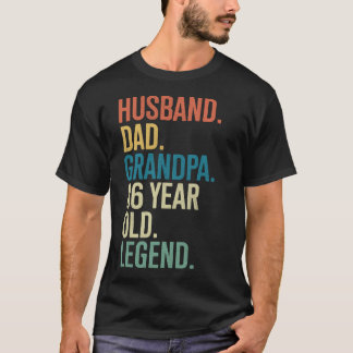 86th Birthday Husband Dad Grandpa Year Old Legend T-Shirt
