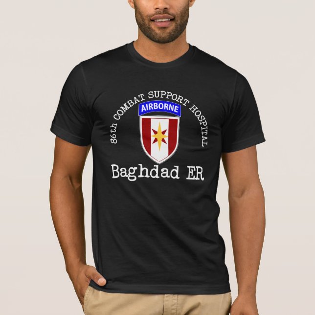 86th CSH Baghdad ER T-Shirt (Front)