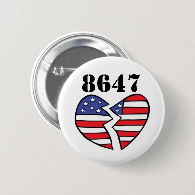 8747 6 CM ROUND BADGE (Front & Back)