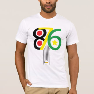 876 Jamaican Area Code Tshirt