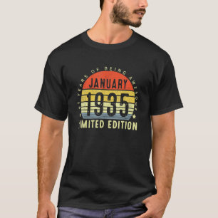 87 Year Old 87Th Birthday Gifts Vintage January 19 T-Shirt