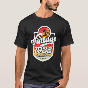 87 Years Old Vintage 1935 Limited Edition 87Th Bir T-Shirt