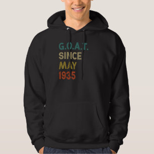 87th Birthday 87 Years Old Goat Since May 1935 Hoodie