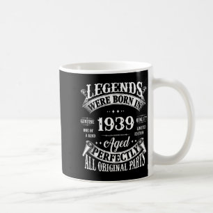 87th Birthday Gift Legend Born In 19&#  87 For Ye Coffee Mug