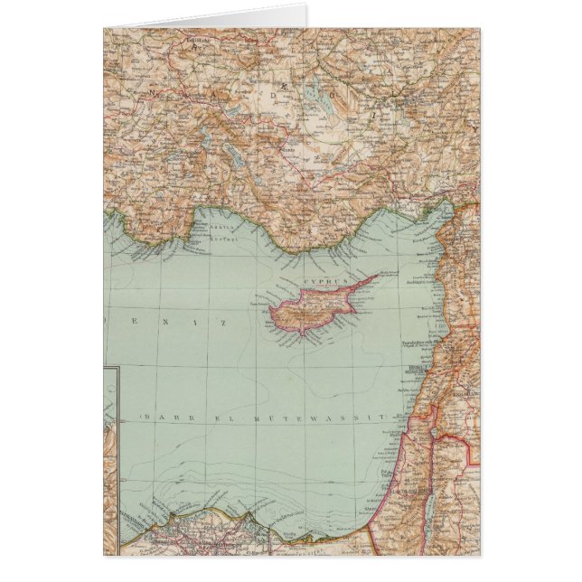 8889 Turkey, Syria, Palestine (Front)
