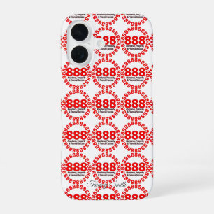 888 Angel Number Wealth & Prosperity iPhone 16 Case
