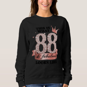 88 & Fabulous I Rose And White Party Group Candid  Sweatshirt