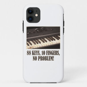 88 Keys, 10 Fingers, No Problem! iPhone 11 Case