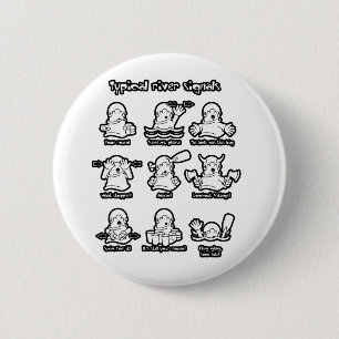 88_River_signals2 6 Cm Round Badge