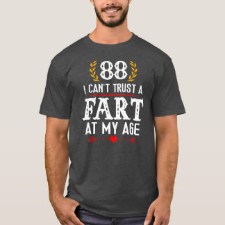 88th Birthday Grandpa BDay Grandma 88 I Can't T-Shirt
