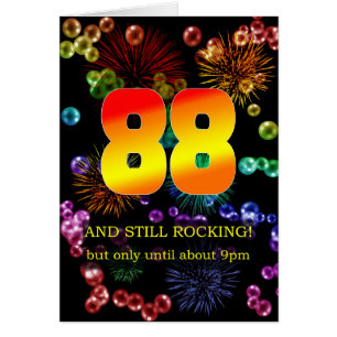 88th Birthday Still Rocking