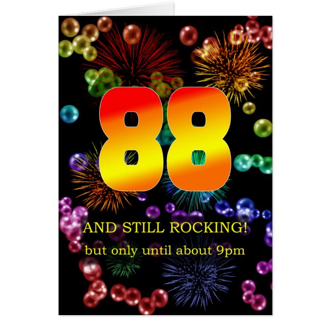88th Birthday Still Rocking (Front)