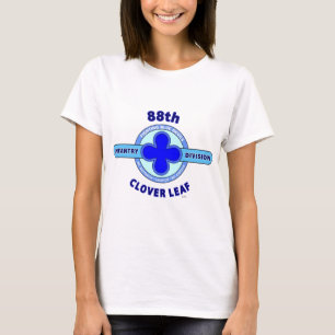 88TH INFANTRY DIVISION " CLOVER LEAF" DIVISION T-Shirt