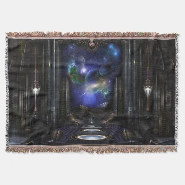 89-123-A9p2 Arsairian 7 Reporting Throw Blanket (Front)