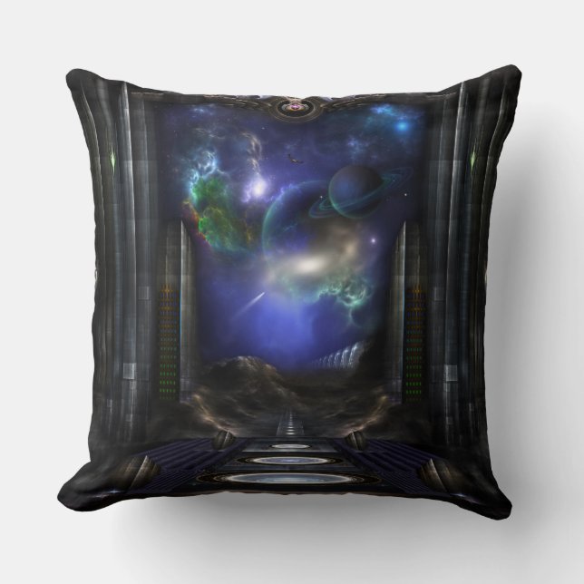 89-123-A9p2 Arsairian 7 Reporting Throw Pillow (Front)