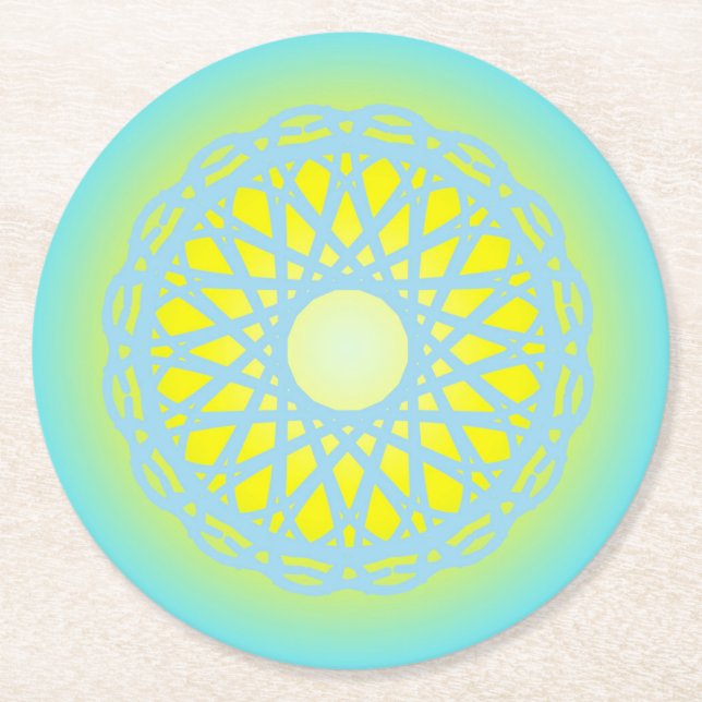 89 ROUND PAPER COASTER (Front)