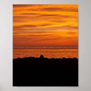 8×10 Jeju Island Sunset Korea Photo Print