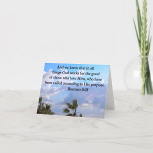 8:28 INSPIRING ROMANS CARD