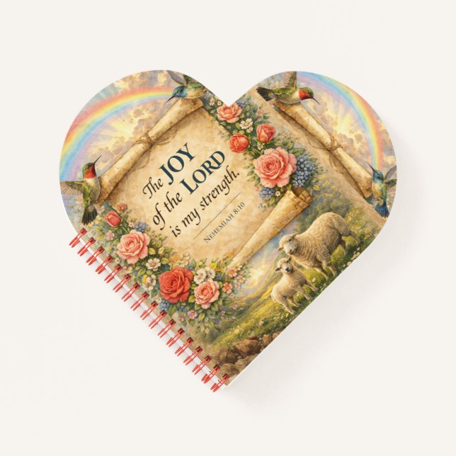 8.5" x 11" Deluxe Spiral Notebook (Front)