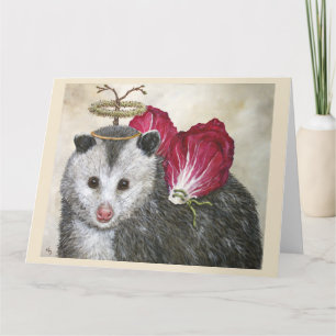 8.5 x 11  Folded Greeting Card (Angel Dan)