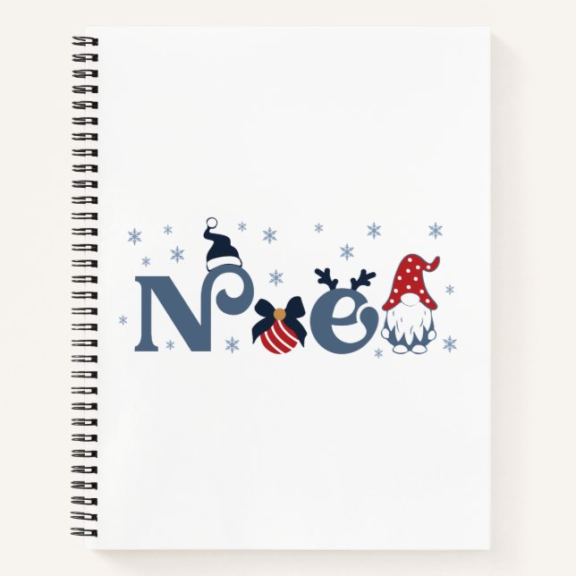 8.5" x 11" Spiral Notebook (Front)