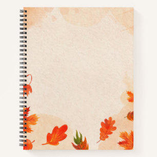 8.5" x 11" Spiral Notebook