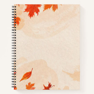 8.5" x 11" Spiral Notebook