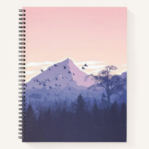 8.5" x 11" Spiral Notebook