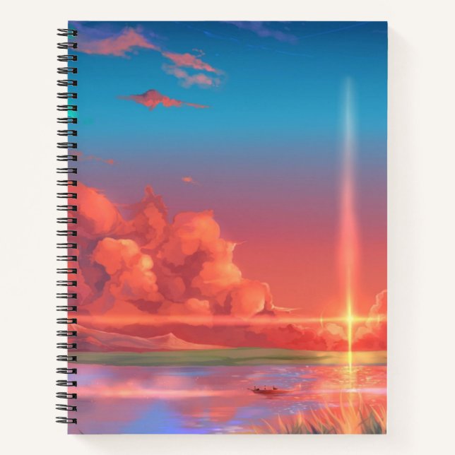 8.5" x 11" Spiral Notebook (Front)