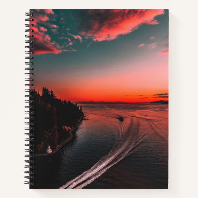 8.5" x 11" Spiral Notebook (Front)